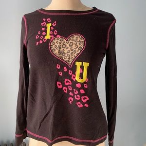 Long sleeve black shirt